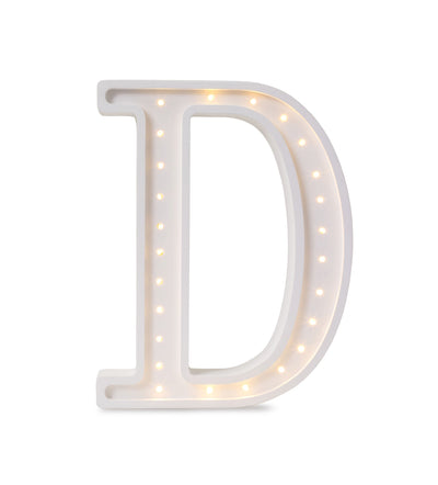 Little Lights Letter Lamp - D
