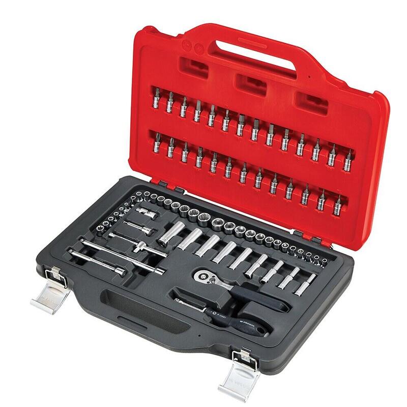 Key Carraca, Glasses And Accesorios ¼ Pulg, Set 72 Pieces