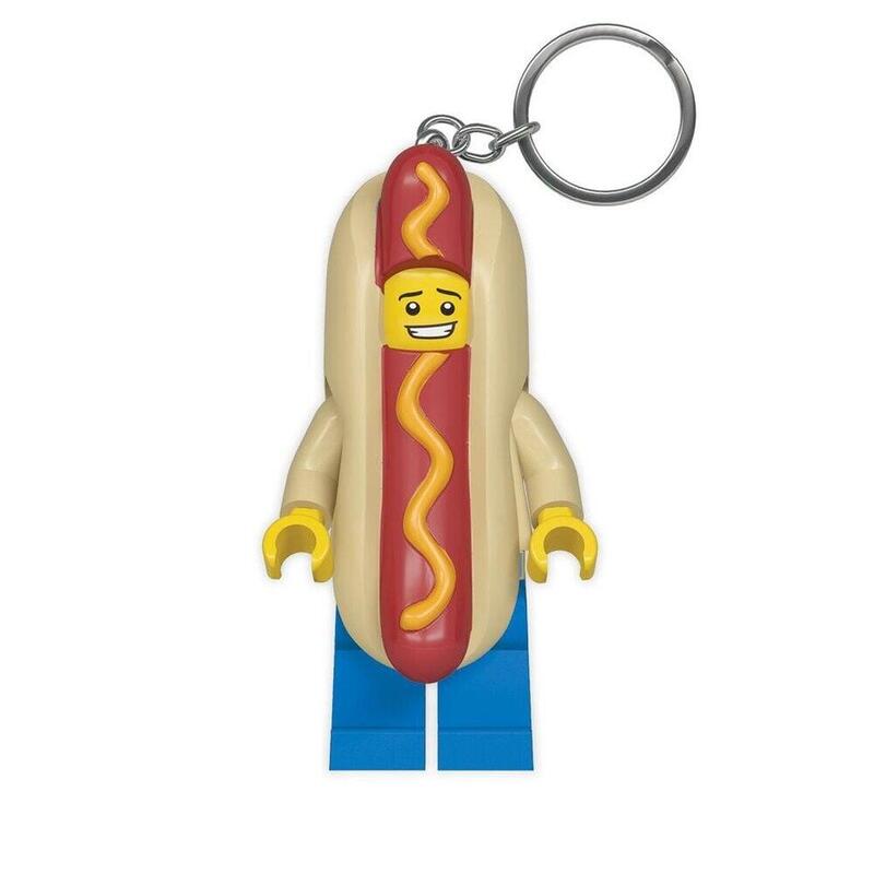 Lego Keyring Linterna Hot Dog Man