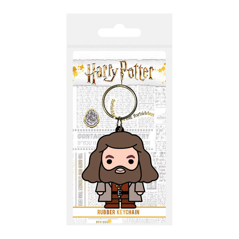 Keyring Rubber Hargrid Harry Potter