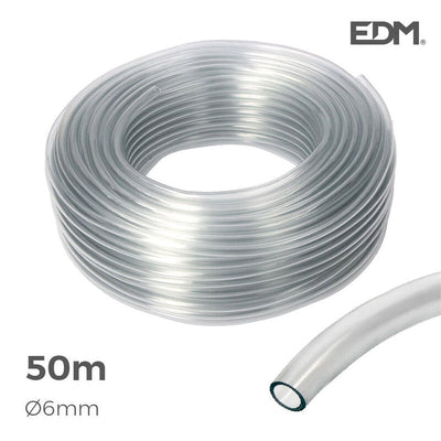 Hose Glass Transparent Ø Indoor 6MM Ø Outdoor 8MM Roll 50M — image 1