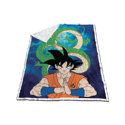 Blanket Coralina Sherpa Dragon Ball Z — image 1