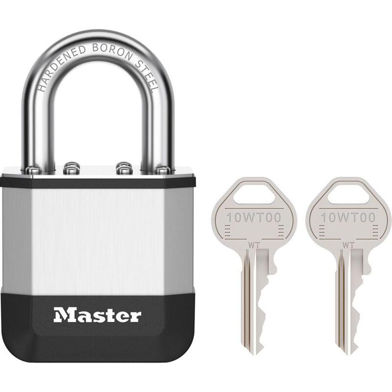 Master Lock Elite 45MM Vorhänge- Schloss 25MM Bügel 5-STIFT-ZYL.