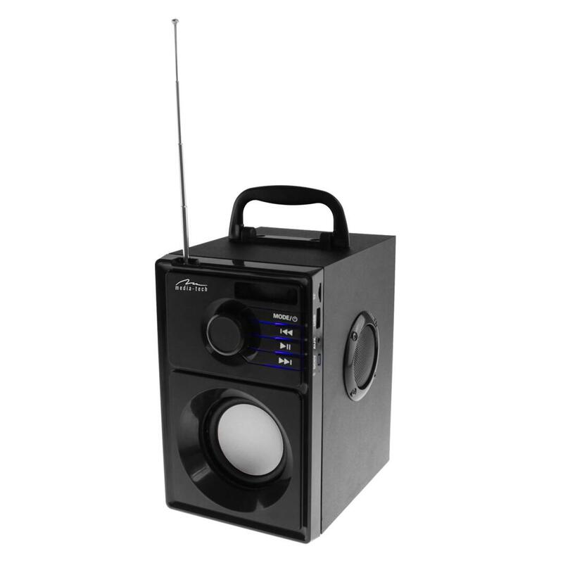 Media Tech Speaker Mobile Phone Boombox Bt MT3145
