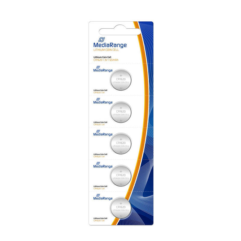 Mediarange Batterie Blister Lithium/CR1620 3V 5ST