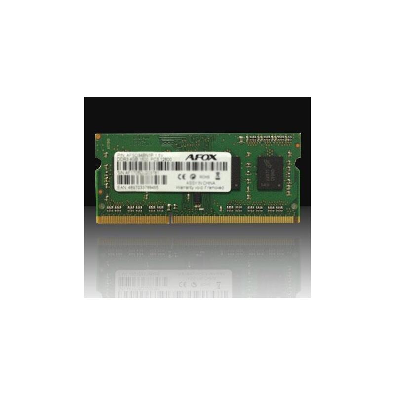 Afox RAM So-dimm DDR3 8GB 1333MHZ Lv 1,35V
