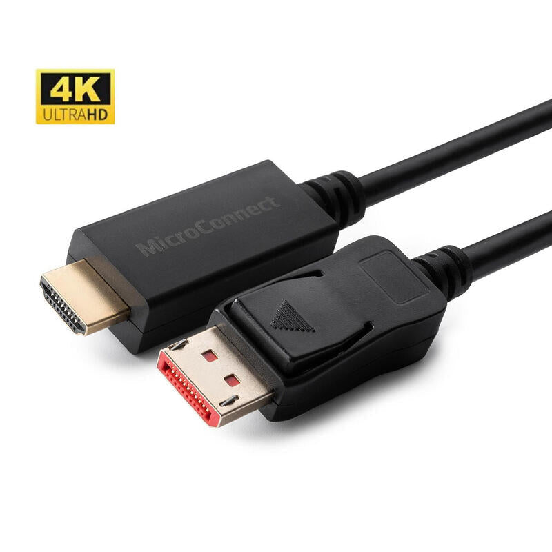 Microconnect MC-DP-HDMI-10004K Cable DisplayPort 10M Black