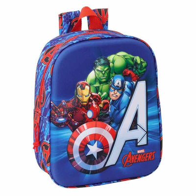 Backpack 3D Vengadores Avengers Marvel 27CM — image 1