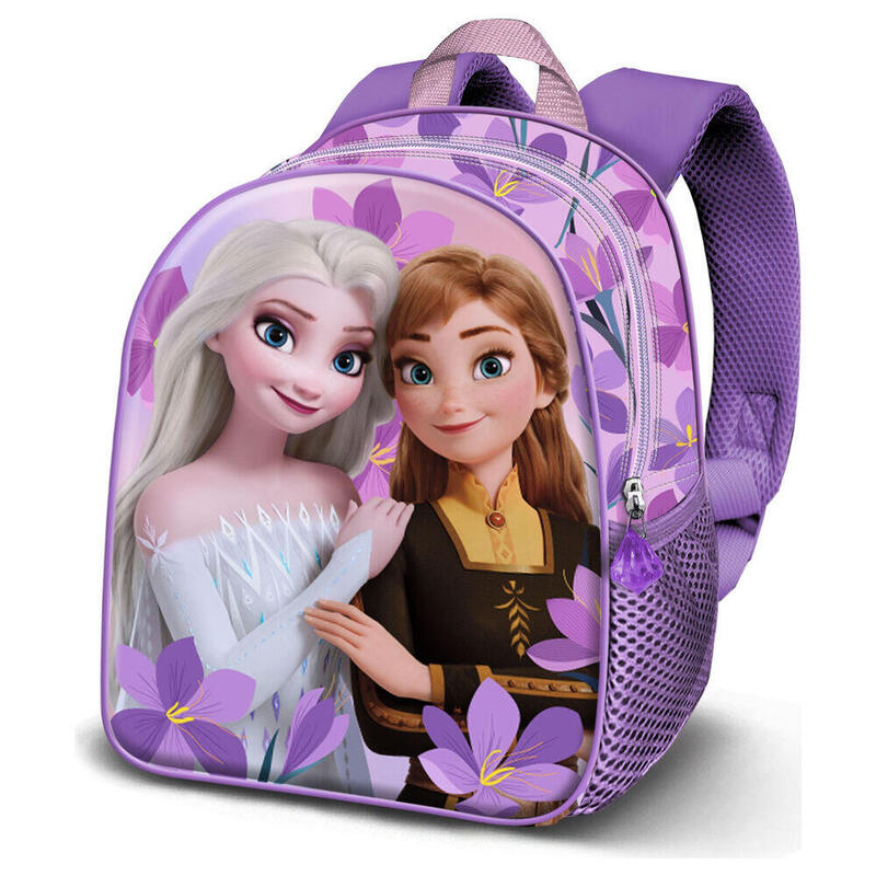 Backpack 3D Violet Frozen Disney 31CM