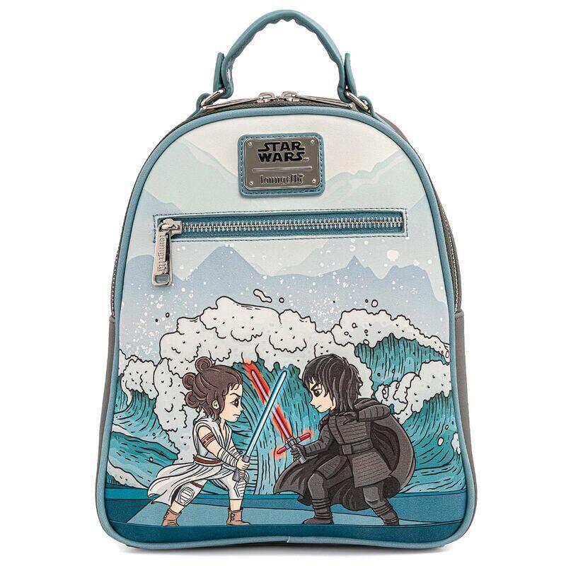 Loungefly Backpack Rey Kylo Star Wars 27CM