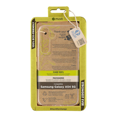 Muvit For Change Case Recycletek Compatible With Samsung Galaxy A54 5G Transparent — image 1