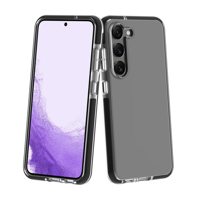 Muvit For Change Case Shockproof 2M Compatible With Samsung Galaxy S23 5G Transparent