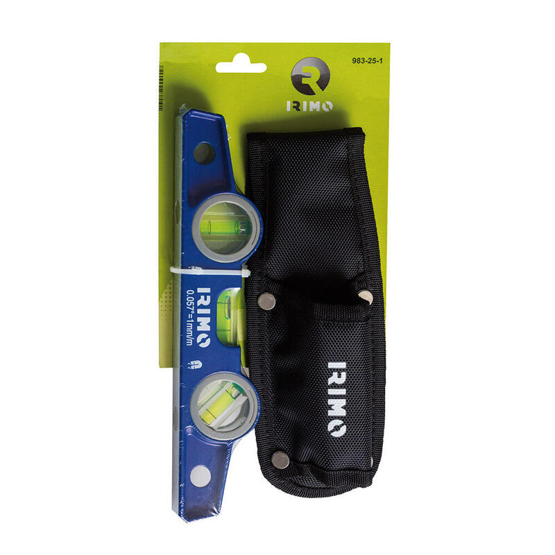 Level Sólido Aluminium Inyectado Magético 250MM With Bag 983-25-1 Irimo