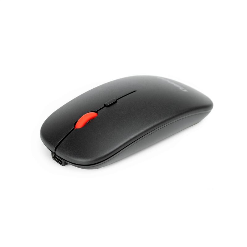 Omega Wireless Mouse 2.4GZ Rechargeable USB-C 1600DPI OM301 Black