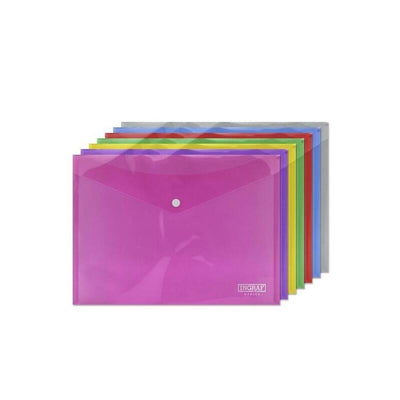 Ingraf Pack 10 Units Sobre Portadocumentos With Broche A4 Colours Surtidos — image 1