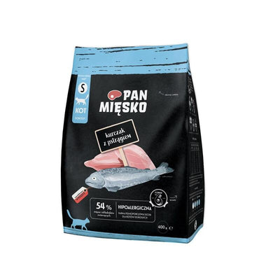Pan Miesko Chicken With Trout S - Comida Seca Gatos - 400G — image 1