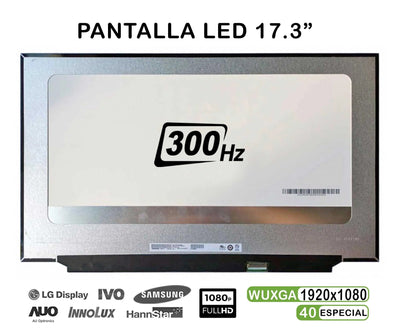 Screen LED 17.3 Laptop B173HAN05.1 300HZ FHD 40 Pines — image 1