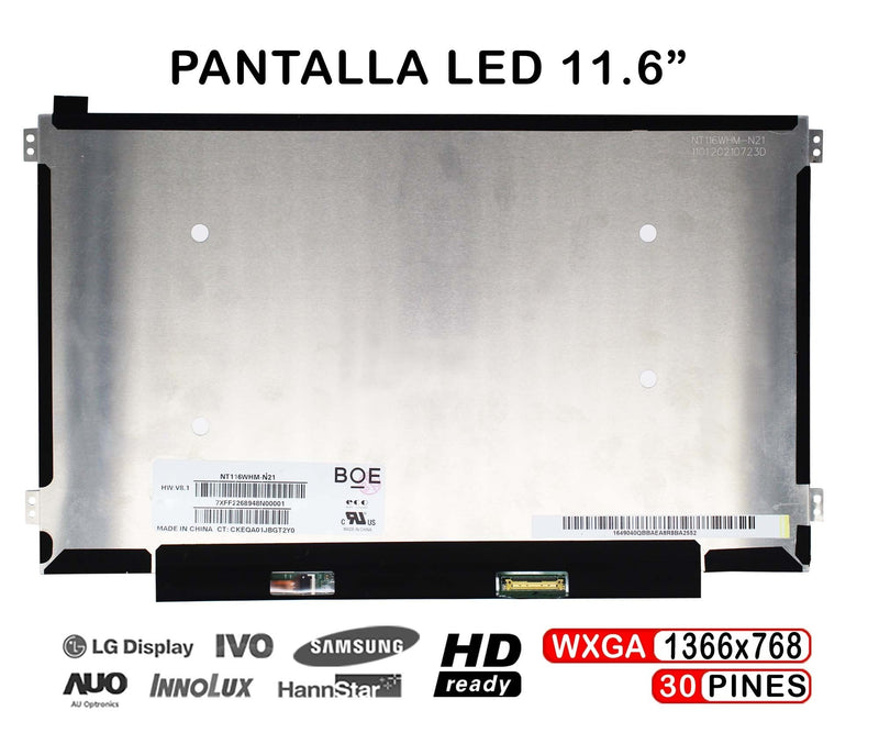 Screen Laptop Asus Eeebook E202 R205 E202S E202SA R205T R205TA Series