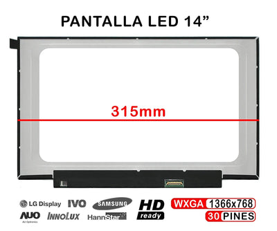 Screen LED Matte 14 Laptop NT140WHM-N49 — image 1