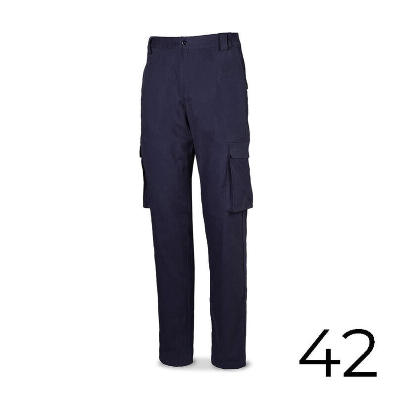 Trousers Strech 98% Algodon 2% Elastano 240G. Blue Marino Size 42 588PBSAM/42 Brand