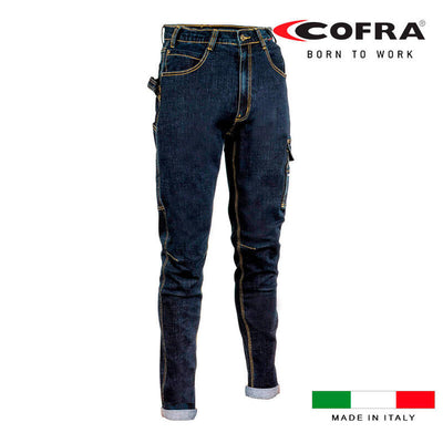Cofra Trousers Vaquero Cabries Blue Jeans Size 58 — image 1