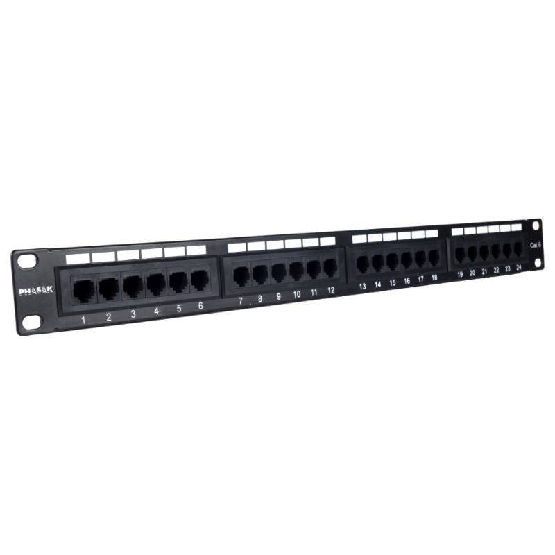 Phasak Patch Panel Pu 2971 24 Ports CAT.6A Height 1U