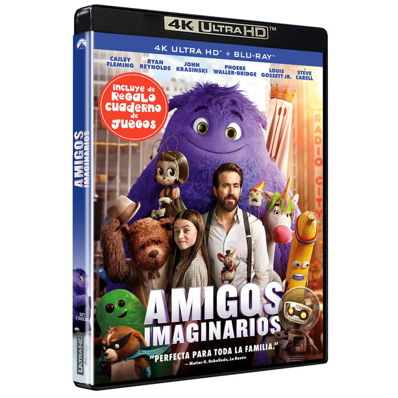 Film Amigos Imaginarios (4K UHD + Notebook - Bd Blu-ray