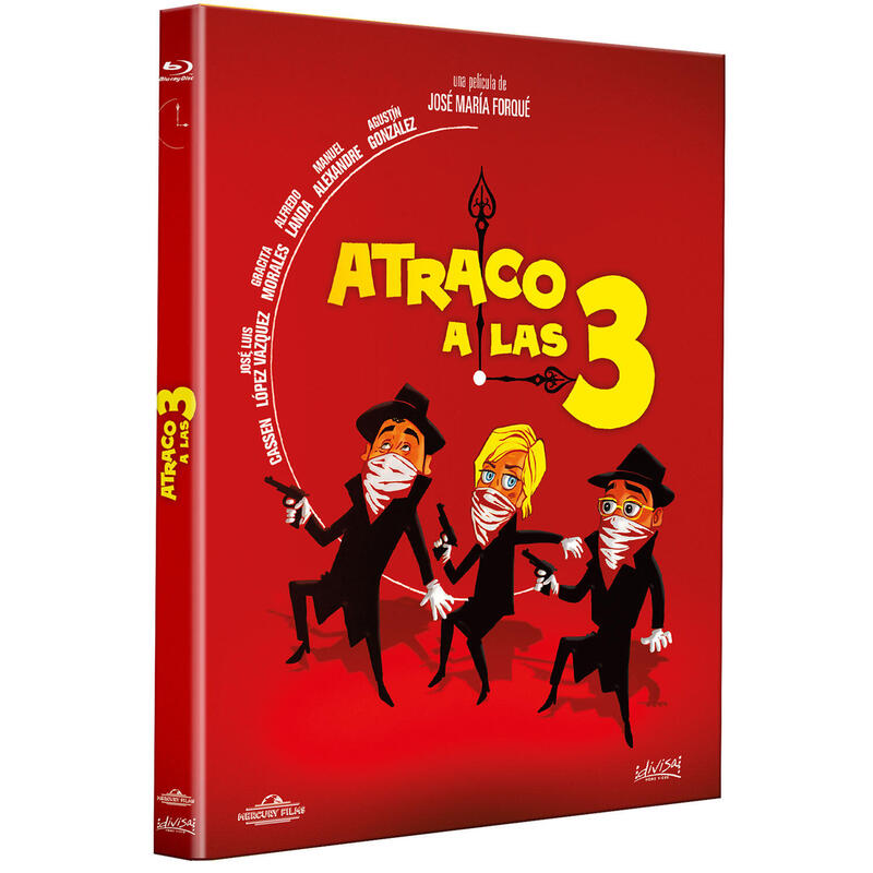 Film Atraco a Tres Edition Special Libreto) - Bd Blu-ray