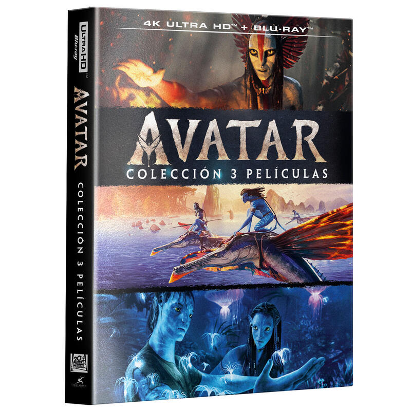 Film Avatar - Collection 3 Films (4K UHD + Bd) - Bd Blu-ray