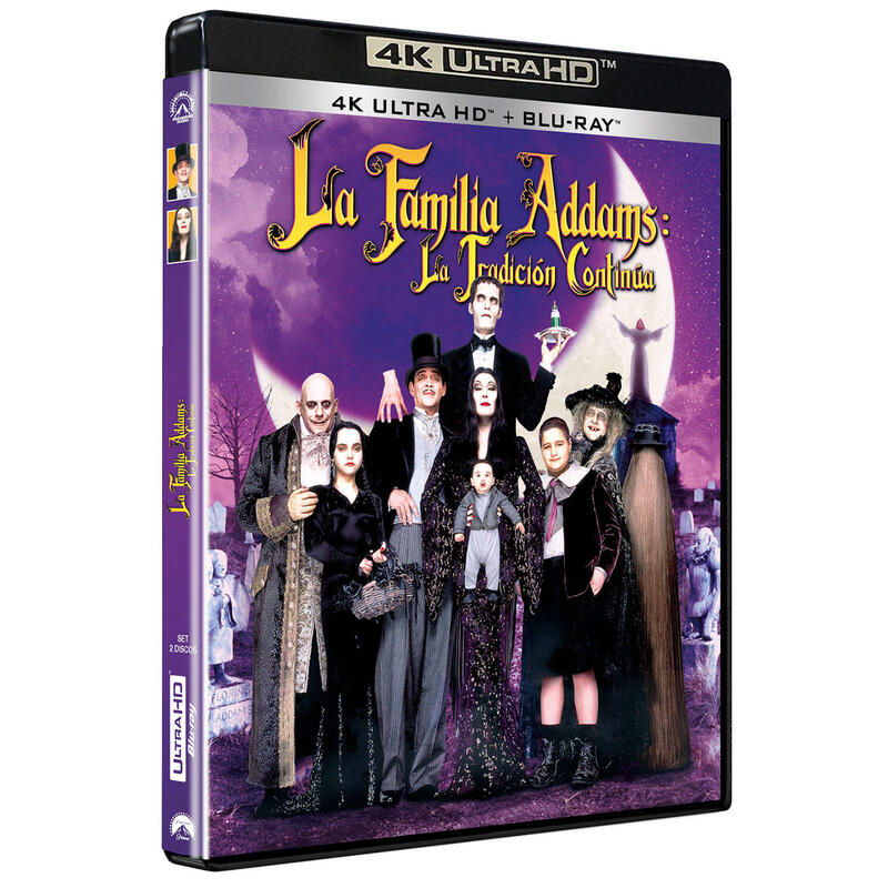 Film Familia Addams - Tradición Continúa (4K Uhd) - Bd Blu-ray