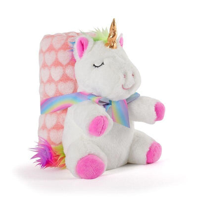 Plush Toy + Blanket Soft Unicornio Tiara 22CM — image 1