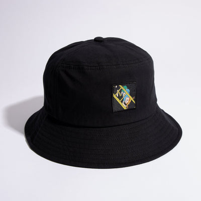 Pippi Longstocking Bucket Hat - Black