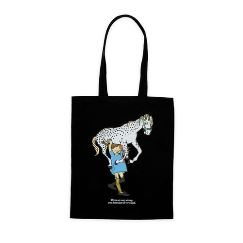 Pippi Tote Bag - Lifting the Horse