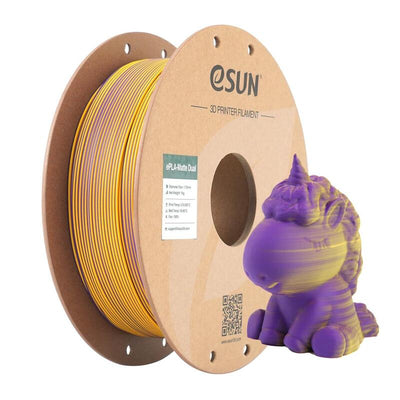 Pla Matte Dual 1,75MM Purple Yellow 1KG — image 1