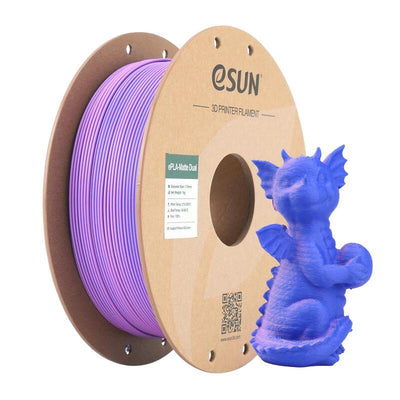 Pla Matte Dual 1,75MM Purple Blue 1KG — image 1