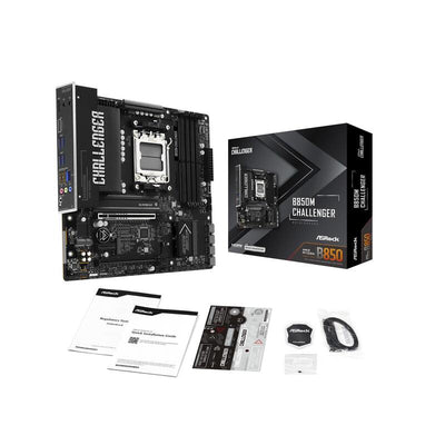 Asrock Motherboard B850M Challenger DDR5 AM5 90-MXBU30-A0UAYZ Retail — image 1