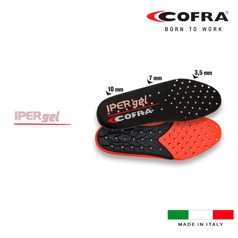 Cofra Insole Iper Gel Size 48