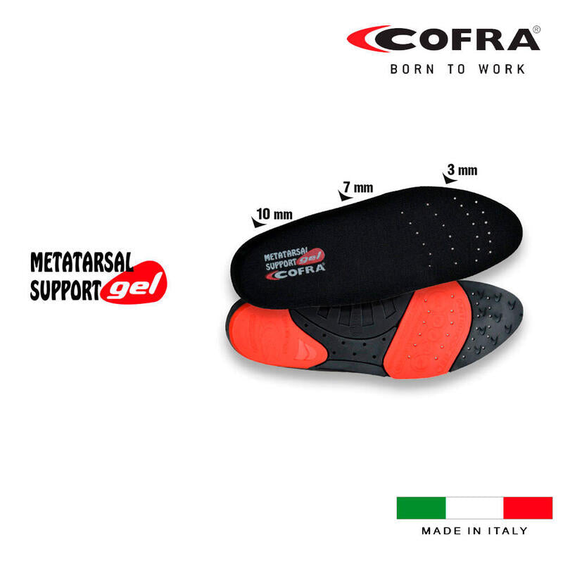 Cofra Insole Metatarsal Support Gel Size 45