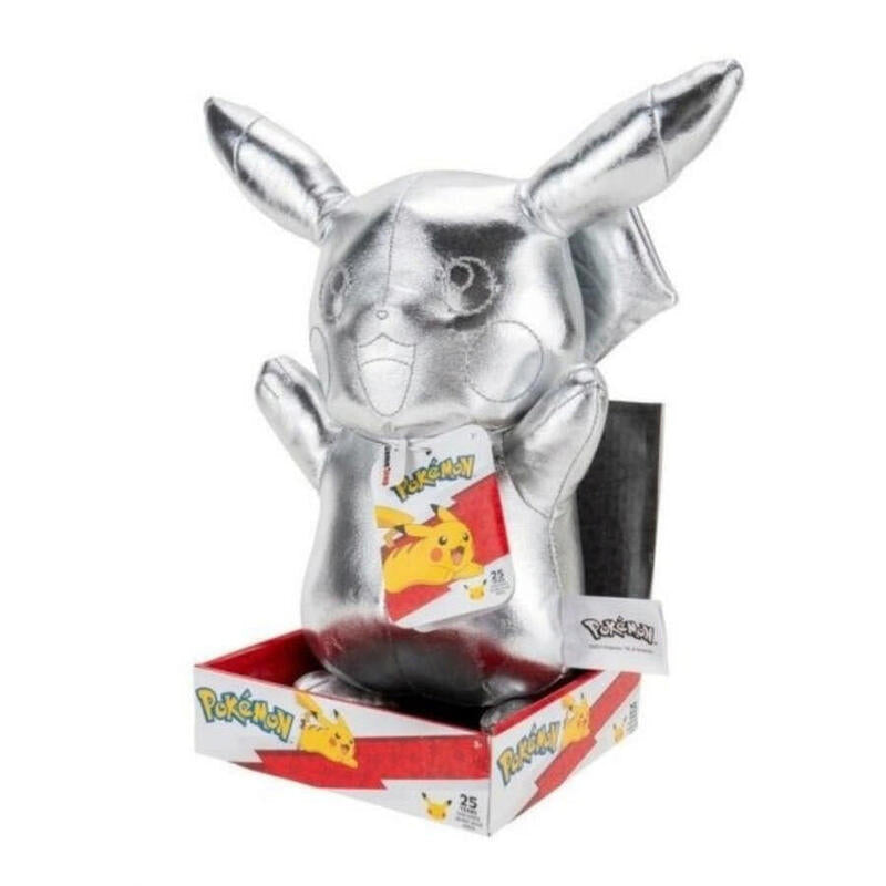 Pokemon - Plush Toy - Silver Pikachu 30CM