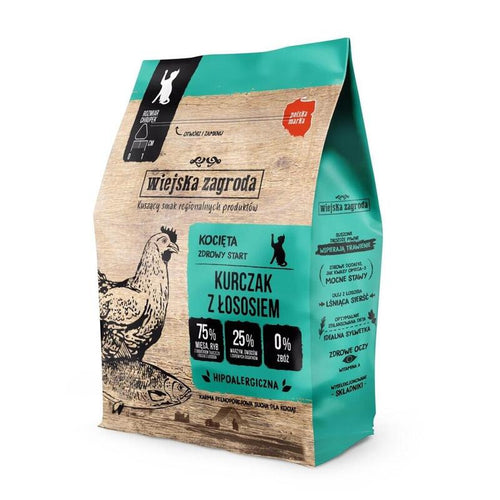 Pollo Granja With Salmón - Comida Seca Gatos - 400G — image 1
