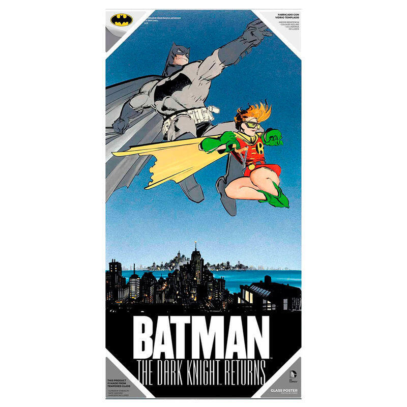 Poster Glass Batman And Robin DC Comics