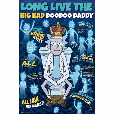 Poster Doodoo Daddy Rick &38, Morty — image 1