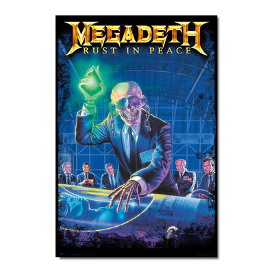 Poster Megadeth Rust In Peace — image 1