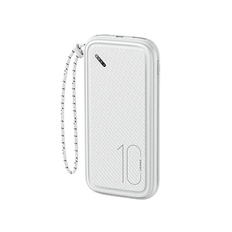 Powerbank PB56 10000MAH 2x USB Bialy