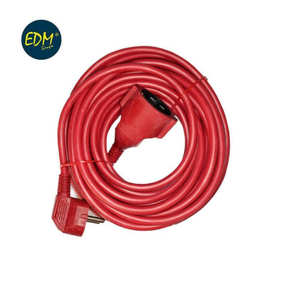 EDM Prolongacion Hose T/Tl 10M 3X1,5MM Flexible Red — image 1