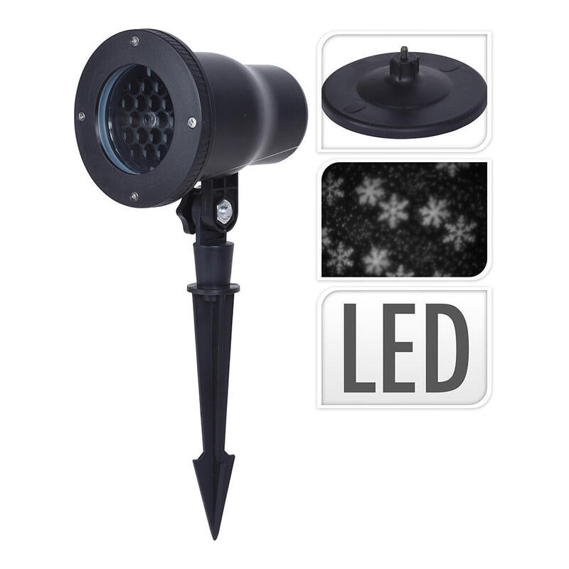 Projector LED Efecto Tormenta Nieve IP44