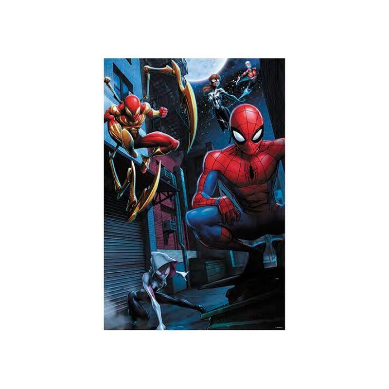 Puzzle Lenticular Marvel Spiderman New Universo