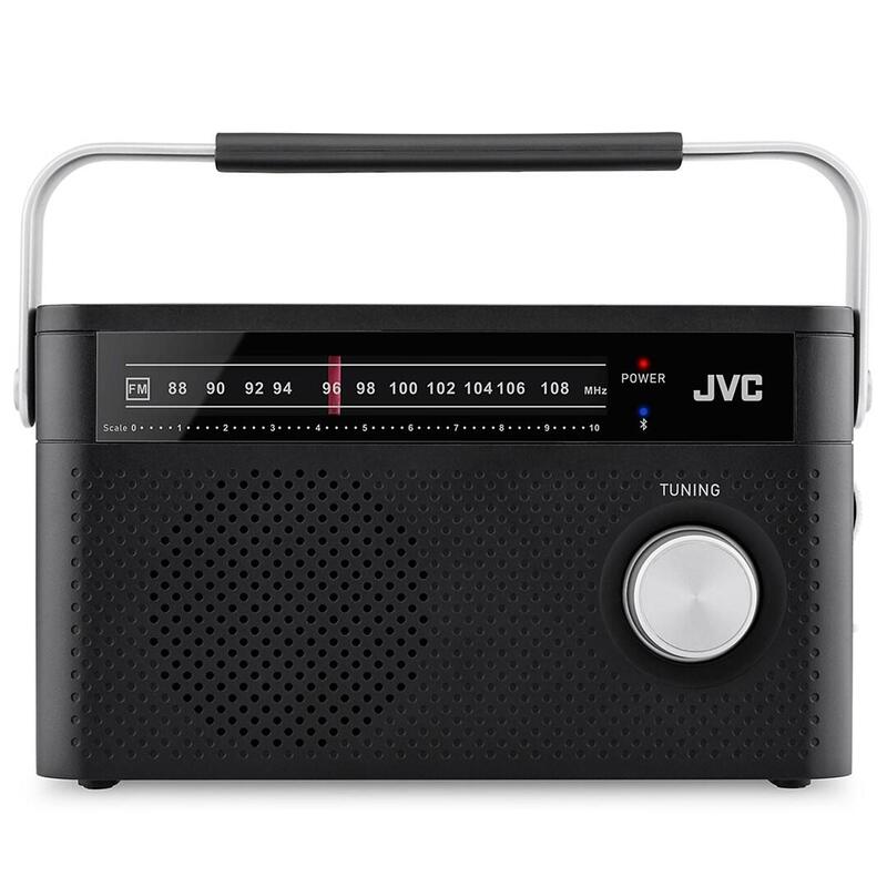 JVC Radio RA-E315B Laptop Black