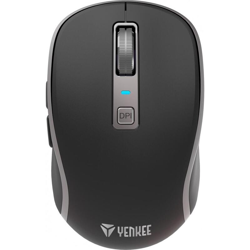 Wireless Mouse Dual Wi-Fi + Bluetooth Battery 5 Buttons