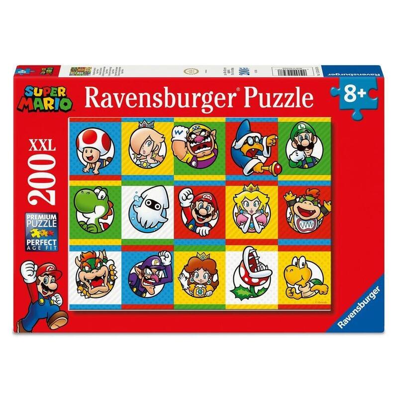 Ravensburger Puzzle Nintendo Super Mario - Charakter-kollektion (200 Teile) 12004347
